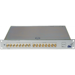 DEV 2194/75 2x1:8 or 1:16 L-Band Distribution Amplifier, 700-2300 MHz