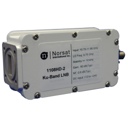 Norsat 1108HFN-2 – Ku-Band Single-Band PLL LNB, N-Type (50Ω)