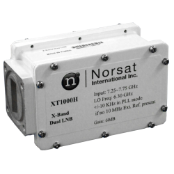 XT1000HN – X-Band Auto-Reference Single-Band PLL LNB, N-Type (50Ω)