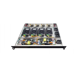 Datum STAX-4 1RU Multi-Modem Chassis with Redundant Power