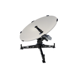 AvL Model 730 75cm Tri-Band Manual Fly-Away Satellite Antenna