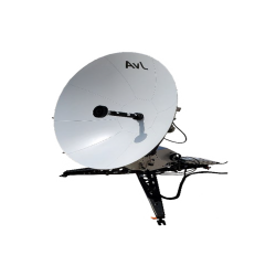 AvL Model 930 98cm Tri-Band Motorized Fly-Away Satellite Antenna