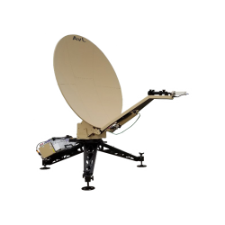 AvL Model 1230 1.2m Tri-Band Motorized Fly-Away Satellite Antenna