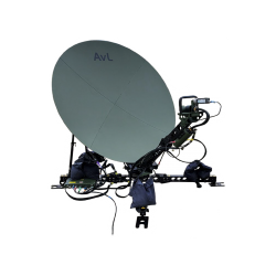 AvL Model 1515 1.55m High-Wind Manual Fly-Away Satellite Antenna