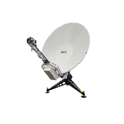 AvL Model 2220TS 2.2m MEO-GEO Fly-Away Antenna