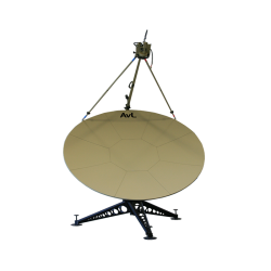 AvL Model 2420 2.4m Motorized Fly-Away Satellite Antenna