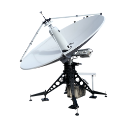 AvL Model 4660HG 4.6m Fly-Away Multi-Band Satellite Antenna