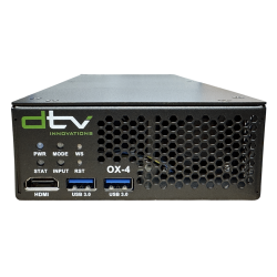 DTV Innovations OX-4 Secure Reliable IP Streaming Platform