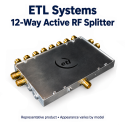 ETL Systems 12-Way Active RF Splitters & Combiners