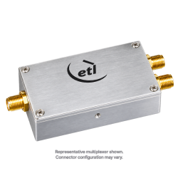 ETL Systems MUXL1P-4100 L-Band & 10 MHz Multiplexer 850–2150 MHz