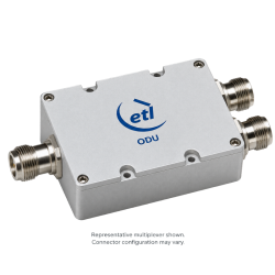 ETL Systems ODU-4100 IP67 L-Band & 10 MHz Multiplexer 850–2150 MHz