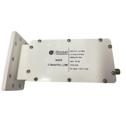Norsat 3025XF – C-Band Single-Band External Reference PLL LNB, F-Type (75Ω)