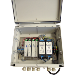 DEV 7151 Outdoor Wall-Mount Chassis for RF over Fiber Modules