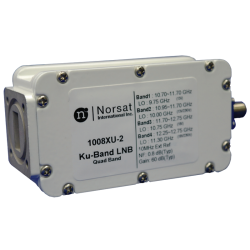 Norsat 1008XUF – Ku-Band Quad-Band External Reference LNB, F-Type (75Ω)
