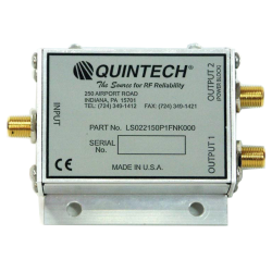 Quintech LS022150P1FNK000 950-2150 MHz 2-Way L-Band Line Splitter