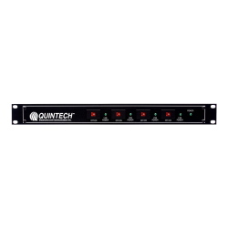 Quintech LS042150A4BVA000 Quad 4-Way Active L-Band Splitter with 75-Ohm BNC Connectors