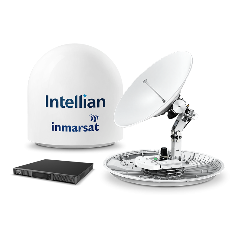 Intellian GX100NX 2/GX100NX 2 HP 1M Inmarsat GX Maritime Terminal for